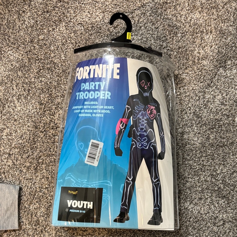 Spirit Youth Costume - Blue and Black